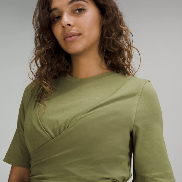 NWT Lululemon Size 4 Wrap-Front Dress - Picture 2 of 7